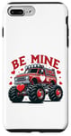 Coque pour iPhone 7 Plus/8 Plus Be Mine Valentine's Day Truck Hearts Kisses Boy Valentine