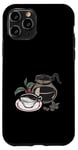 Coque pour iPhone 11 Pro Tasse à café et cafetière graphique