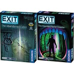 Thames & Kosmos | 692681 | EXiT: The Abandoned Cabin | Level: Advanced & | 697907 | EXiT: The Haunted Roller Coaster | Level: Beginner | Unique Escape Room Game | 1-4 Players