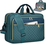 Sacoche pour Ordinateur Portable Femme 17.3 Pouces Grand Sac Pc Portable Housse Ordinateur Imperméable Mallette Sacoche Bandoulière Sacoche Porte Document pour Travail Affaires Université