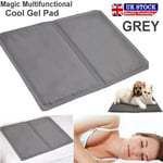 2x Gel Pad Magic Cool Cooling Pillow Cooling Mat Laptop Cushion Yoga Pet Bed Dog