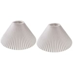 2X Plis Abat-Jour Lampe de Table Lampes Sur Pied Style Japonais Plissé Créatif -a