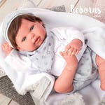 Arias Poupée Reborn Alejandro 45cm Poupée Nouveau-Né Réaliste En Boite