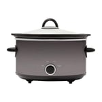 Westinghouse 3.5L Slow Cooker Black Stainless WHSC09KS