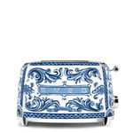 SMEG Dolce e Gabbana Grille-pain à 2 tranches Bleu