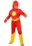 Ciao Fille The Flash Bambino Originale Dc Comics (Taglia 5-7 Anni) Costumes, Rouge, ans EU