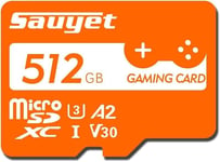 MicroSDXC Memory Card 512GB to 170MB/s Transfer for Gaming, Drones and Dash Cam