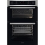 Zanussi Series 40 Built-in Double Oven - Stainless Steel ZKCNA7XN