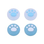 4 kpl Cat Paw Thumb Stick Grip Cap Cover PS3 / PS4 / PS5 / Xbox One / Xbox 360 -ohjaimen peliohjaimen ohjaussauvakotelon tarvikkeet