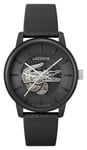 Lacoste 2011383 Men's 12.12 Automatic (44mm) Black Open Watch