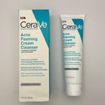 CeraVe Acne Foaming Cream Cleanser 150ml - Clears Acne and Cleanses Skin