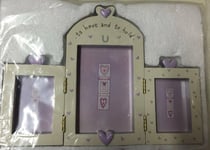 Stunning Gift To have and to hold triple photo frame- Ideal Wedding Day Gift