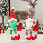 Jultomtar Dekoration Tomtar Plysch Samlarfigur Tomte Merry Christmas Tomte Tomte Svensk Tomte Nisse Plyschdocka Green