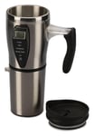 Menkind Heated Black Travel Mug - 500ml