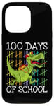 iPhone 13 Pro 100 Days Of School Dinosaur 100th Day Of School Boys Dino Case