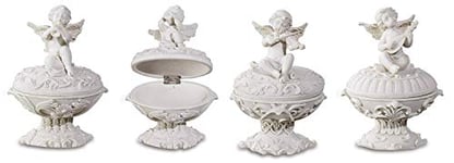 KATERINA PRESTIGE Set of 3 Boxes Musician Angels, BROHF1297, Multi