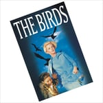 Metal The Birds Movie Poster Aluminium Sign Door Wall Art Film Hitchcock SMALL