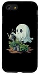 Coque pour iPhone SE (2020) / 7 / 8 Fantôme mignon jardinage plante Halloween