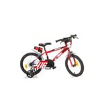 16 tums barncykel Dino Bikes US Red