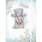 You've Passed Me to You Bear Greeting Card New Gift Success Congratulation