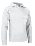 Pull Épais Col Camionneur - Homme - Ref Driver - Blanc