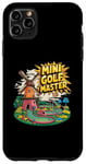 Coque pour iPhone 11 Pro Max Mini Golf Minigolf Minigolfer Golfeur pour Mini golfeur