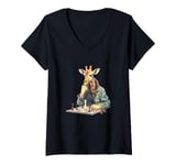 Womens Chess t shirt, chess kids, chess lovers, chess for kids V-Neck T-Shirt