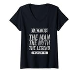 Womens Armando The Man The Myth The Legend First Name Armando V-Neck T-Shirt