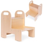 Kökshjälp kökshjälp barntrappa plywood ECOTOYS