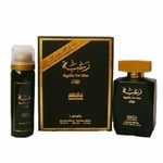 Raghba For Man By Lattafa EDP Natural Perfume Spray 100ML Gift + Free Deodorant