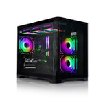 AWD-IT X= ARC Black Ryzen 7 5700X 8 Core NVIDIA RTX 4060 8GB Desktop PC for Gaming