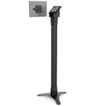 COMPULOCKS Magnetix Secured Magnetic Tablet Floor Stand - Cable lock included stativ - for nettbrett - svart