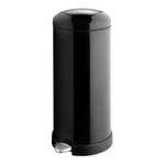 Spectrum Black 30 Litre Pedal Bin