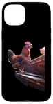 Coque pour iPhone 15 Plus Poulet piano