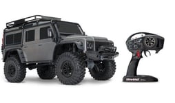 Traxxas 82056-4 TRX-4 Land Rover Defender 1/10 Robot Tqi + 3S Jeu Gris