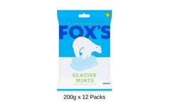 Fox's Glacier Mints 200g x 12