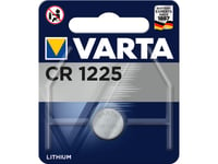 Varta Cr1225, Engångsbatteri, Cr1225, Litium, 3 V, 1 Styck, 48 Mah