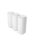 Linksys Velop Pro 7 MBE7003 Tri-Band Mesh WiFi 7 Router (3-Pack) - 802.11a/b/g/n/ac/ax/be (Wi-Fi 7)