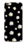 NOVAGO Compatible avec iPhone SE 2020, iPhone SE 2022,iPhone 7, iPhone 8 (4,7") Coque Gel Souple Solide Résistante Impression Fantaisie (Petites Fleurs)