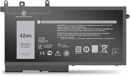 3dddg Batterie Compatible Avec Dell Latitude 5280 E5280 5290 5480 E5480 5490 5580 E5580 5590 Precision 3520 3530 Series 049xh 45n3j 3vc9y Rrjdx 11.4v 42wh