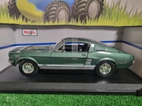 MAI31166 - FORD Mustang GTA Fastback 1967 verte - Maisto - 1/18