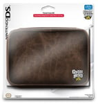 Nintendo Ds Lite Official Guitar Hero Old Leather Case (Bda)