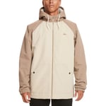 Manteau Quiksilver  - Parka déperlante - beige