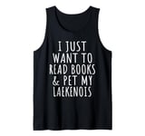 Laekenois Mama Shirt Read Books & Pet My Laekenois Dog Lover Tank Top