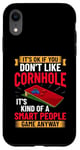 Coque pour iPhone XR Jeu de cornhole amusant lancer compétition sportive