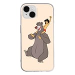 ERT GROUP mobile phone case for Apple Iphone 14 PLUS original and officially Licensed Disney pattern Jungle Book 002 optimally adapted to the shape of the mobile phone, case made of TPU