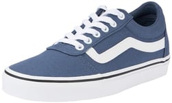 Vans Femme Ward Basket, Canvas Vintage Indigo, 35 EU