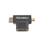 Feelworld Converter HDMI to Mini HDMI &amp; Micro HDMI -adapteri