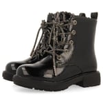 GIOSEPPO Bottes DE Style Militaire Effet Vernis ZILINA