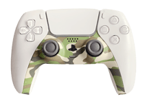 Piranha PS5 Controller Skins - Camo Green